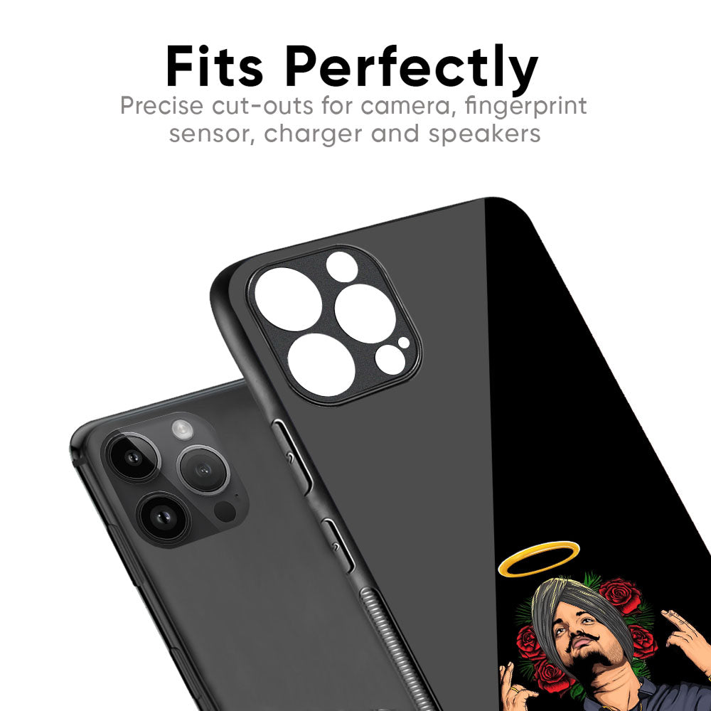 Punjabi Singer Poster Glass Case for iPhone 17 Pro Max