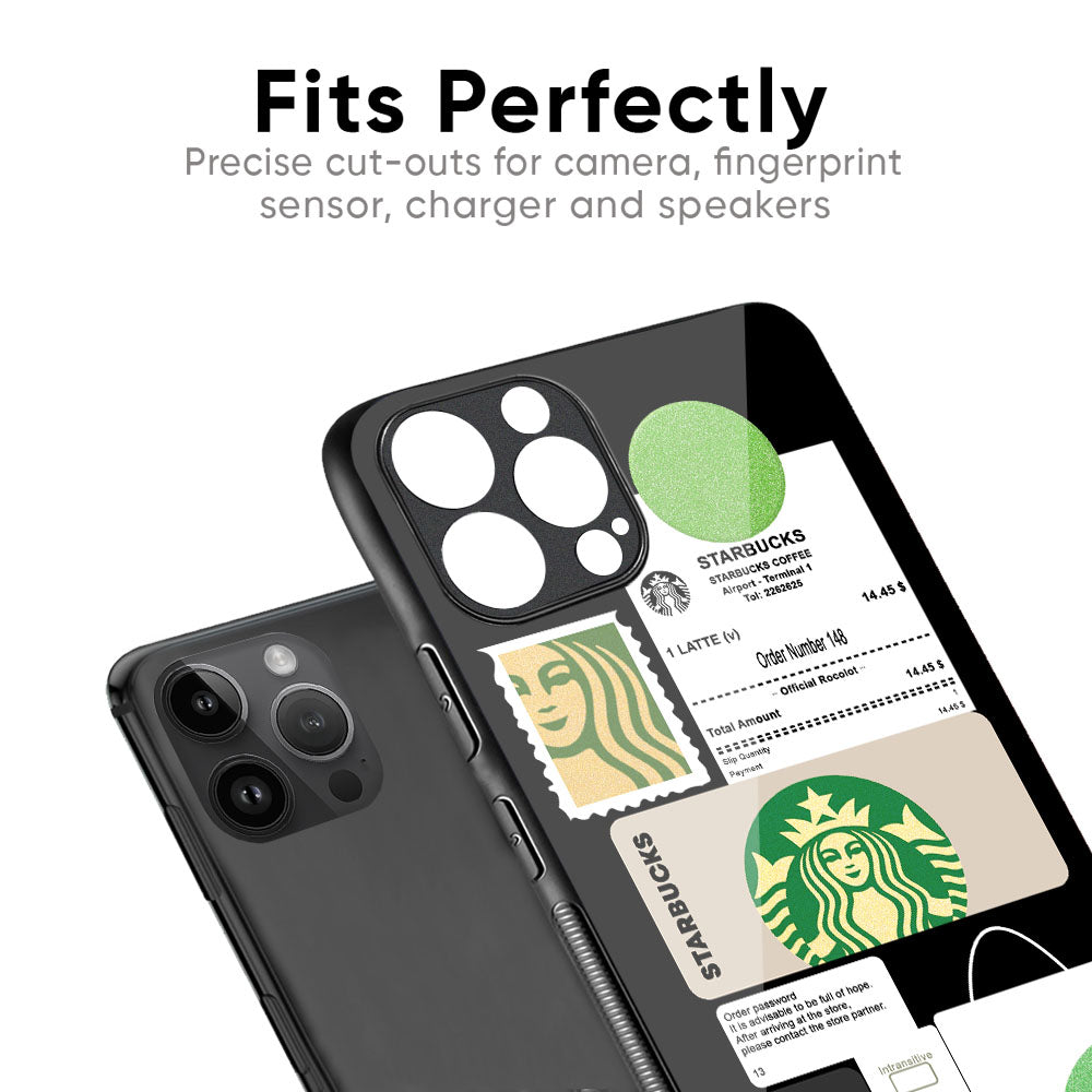 Coffee Latte Glass Case for iPhone 17 Pro Max