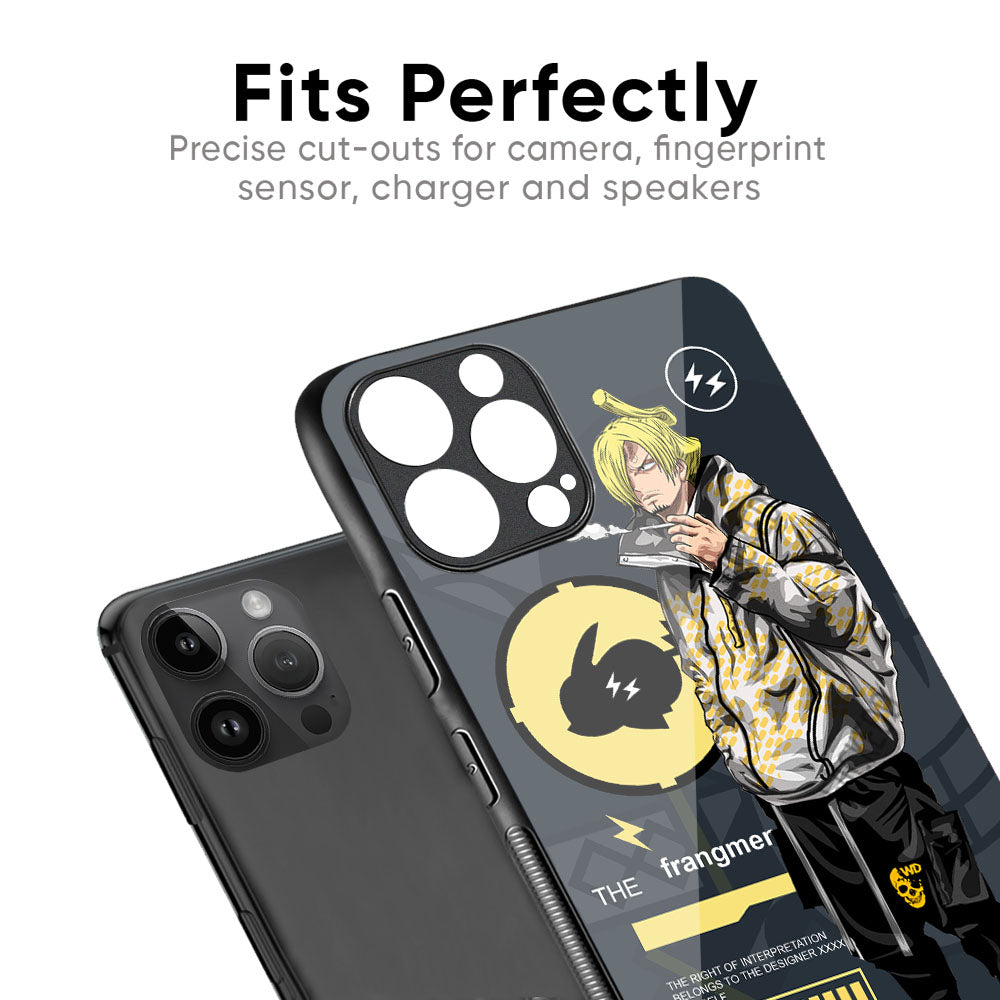 Cool Sanji Glass Case for iPhone 17 Pro Max