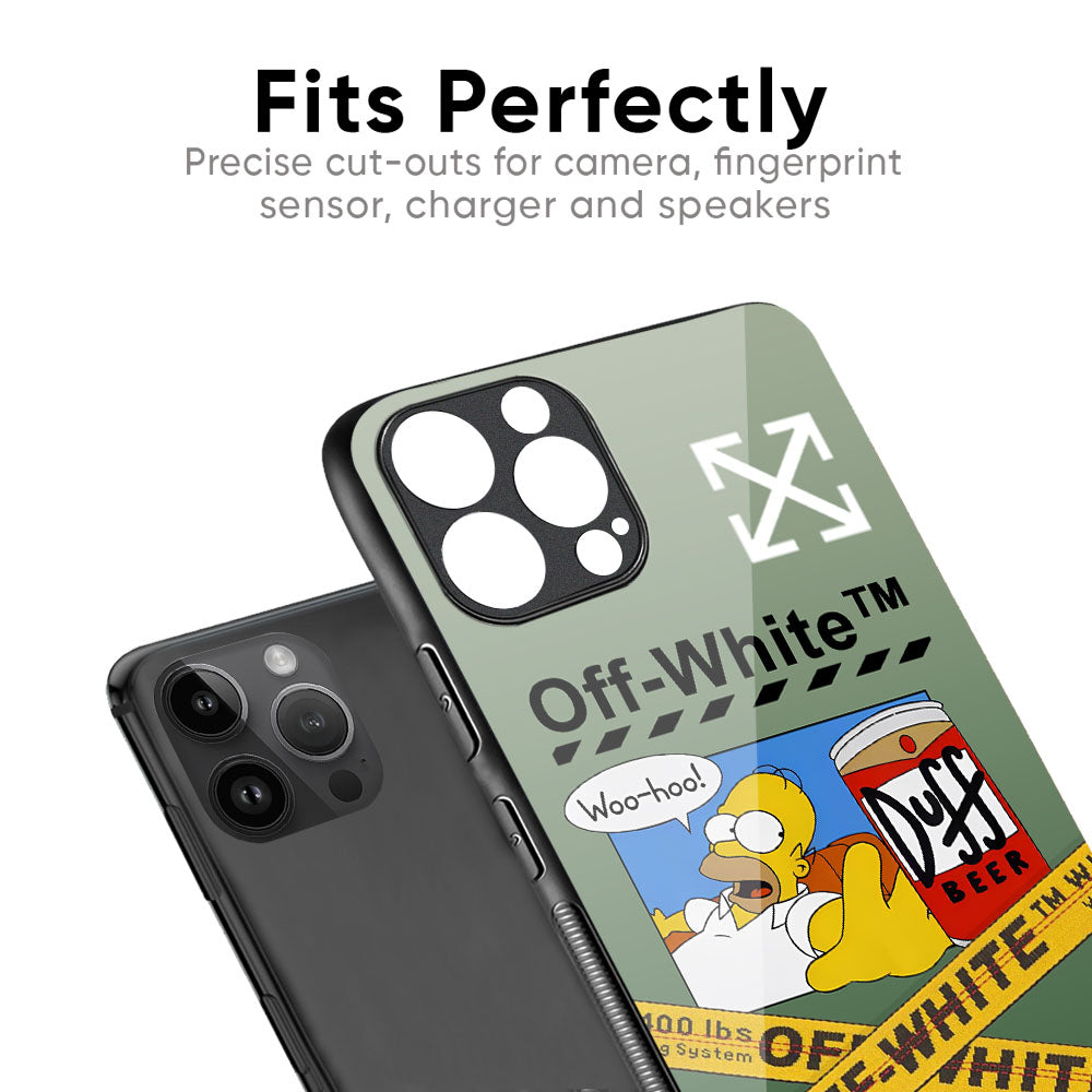 Duff Beer Glass Case for iPhone 17 Pro Max