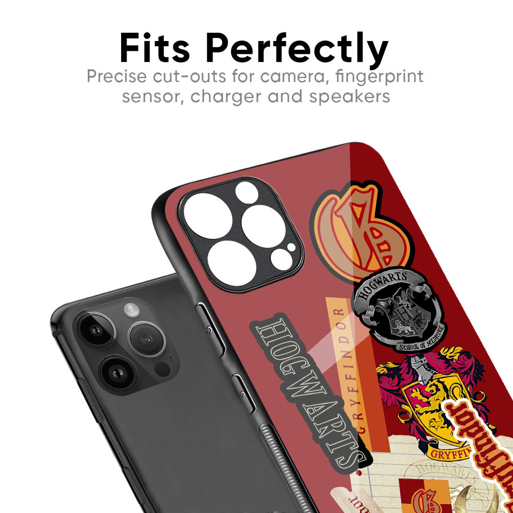 Gryffindor Glass Case for iPhone 17 Pro Max