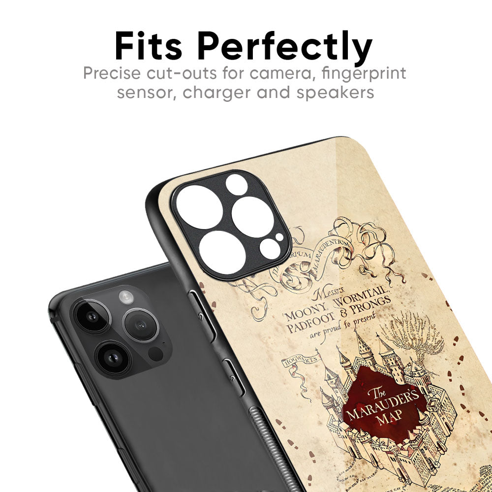 Magical Map Glass Case for iPhone 17 Pro Max
