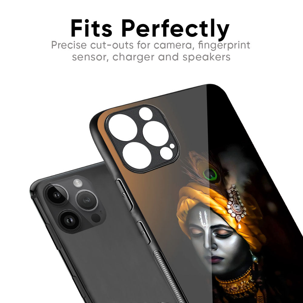 Ombre Krishna Glass Case for iPhone 17 Pro Max
