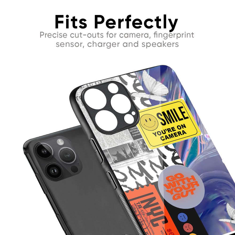 Smile for Camera Glass Case for iPhone 17 Pro Max