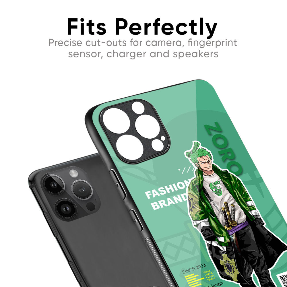Zoro Bape Glass Case for iPhone 17 Pro Max