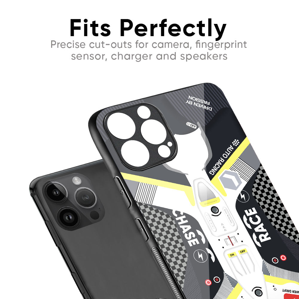 Car Enthusiast Glass Case for iPhone 17 Pro Max
