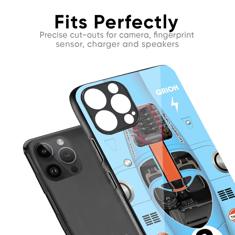Race Laboratory Glass Case for iPhone 17 Pro Max