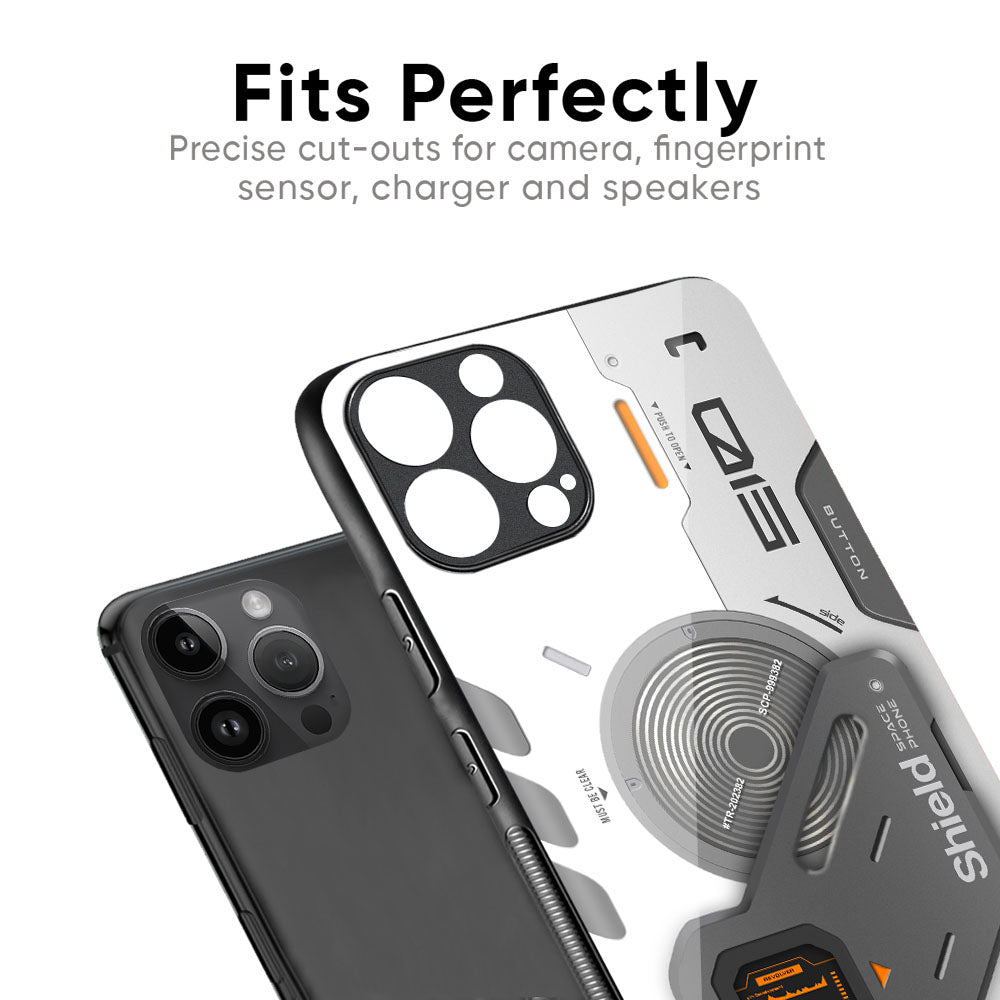 Liberty Cyber Glass Case for iPhone 17 Pro Max