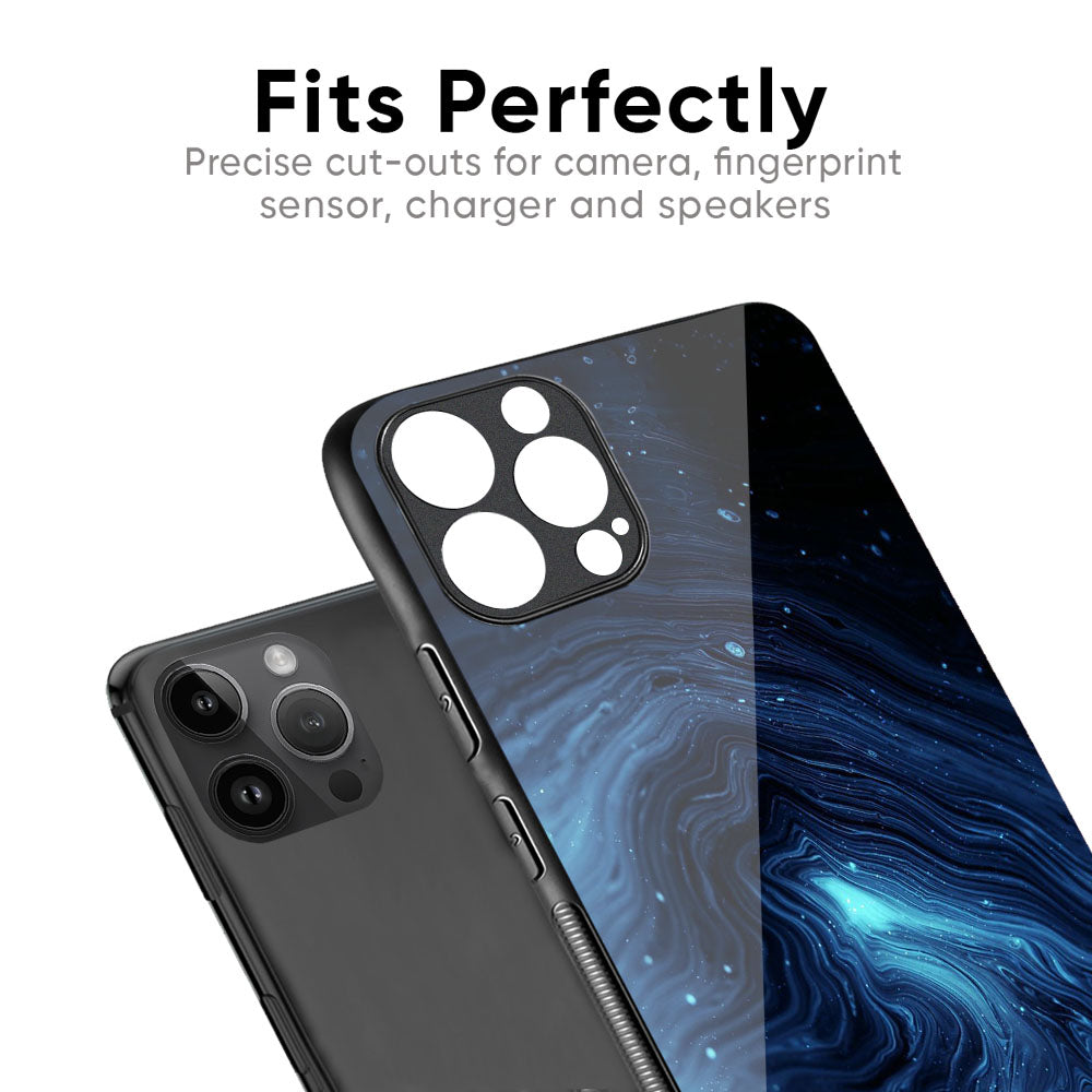 Dazzling Ocean Gradient Glass Case For iPhone 17 Pro Max