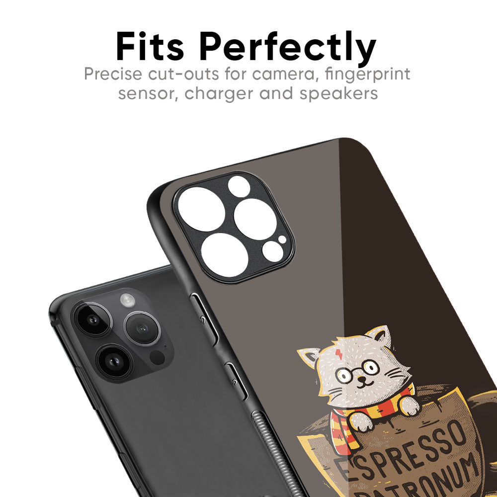 Tea With Kitty Glass Case For iPhone 17 Pro Max