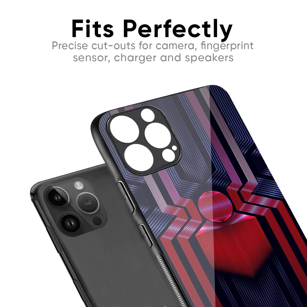 Super Art Logo Glass Case For iPhone 17 Pro Max