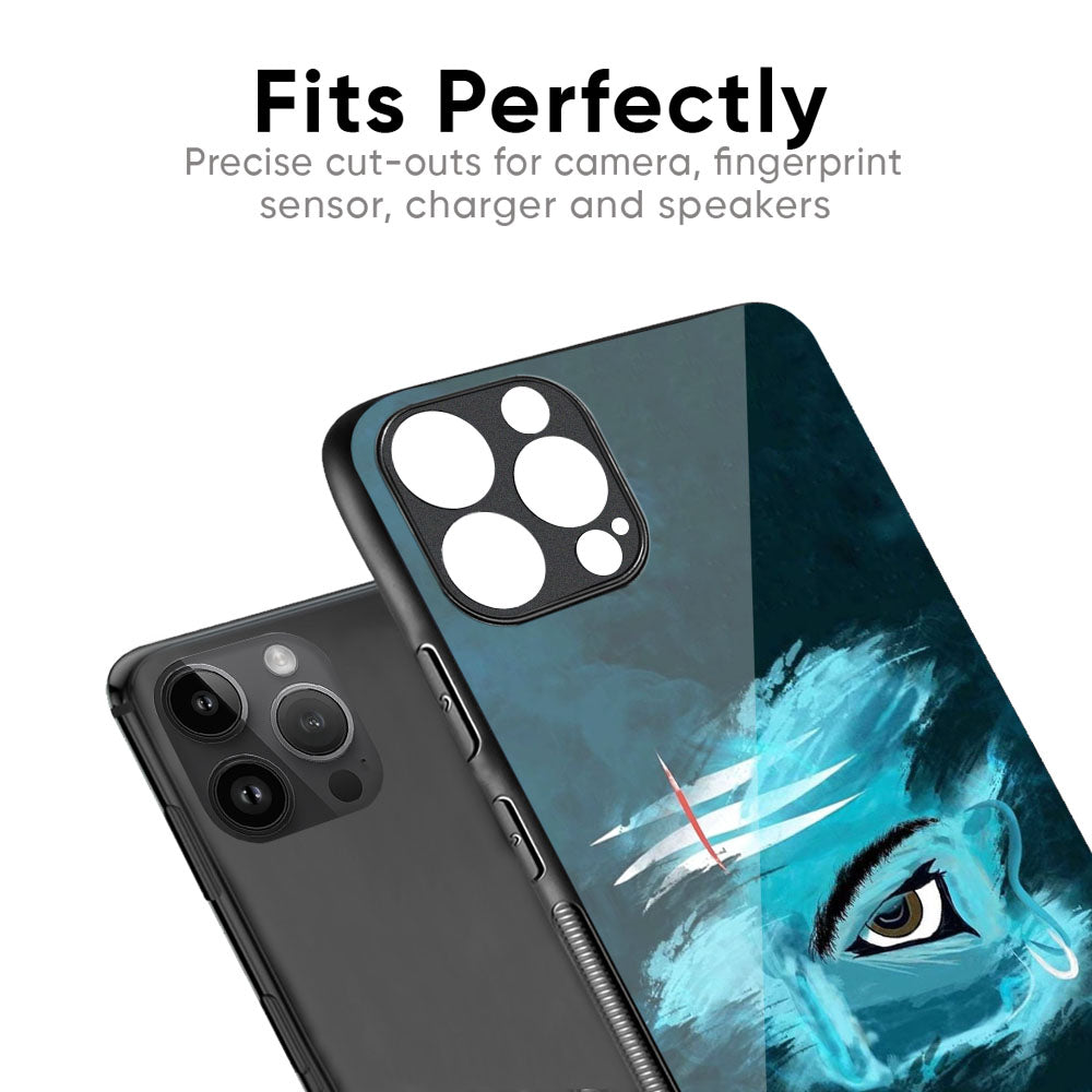 Power Of Trinetra Glass Case For iPhone 17 Pro Max