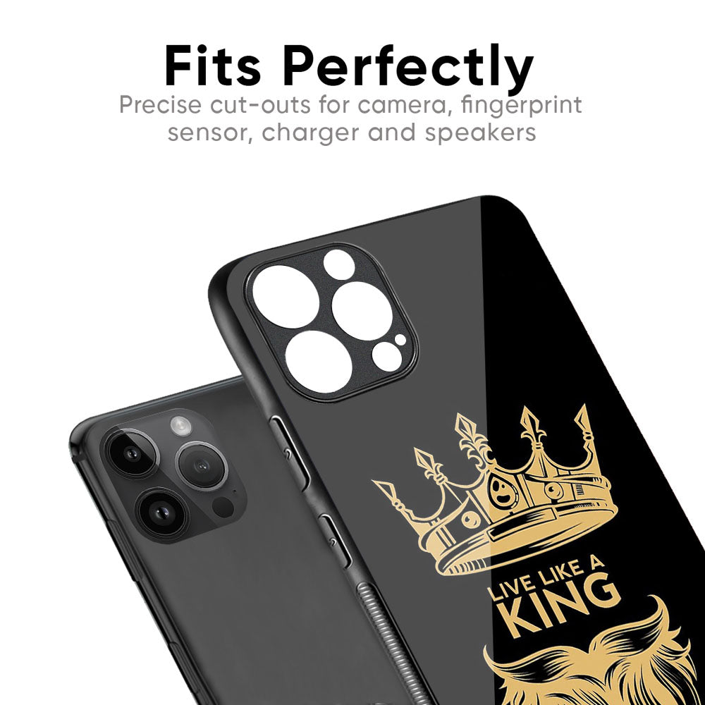 King Life Glass Case For iPhone 17 Pro Max