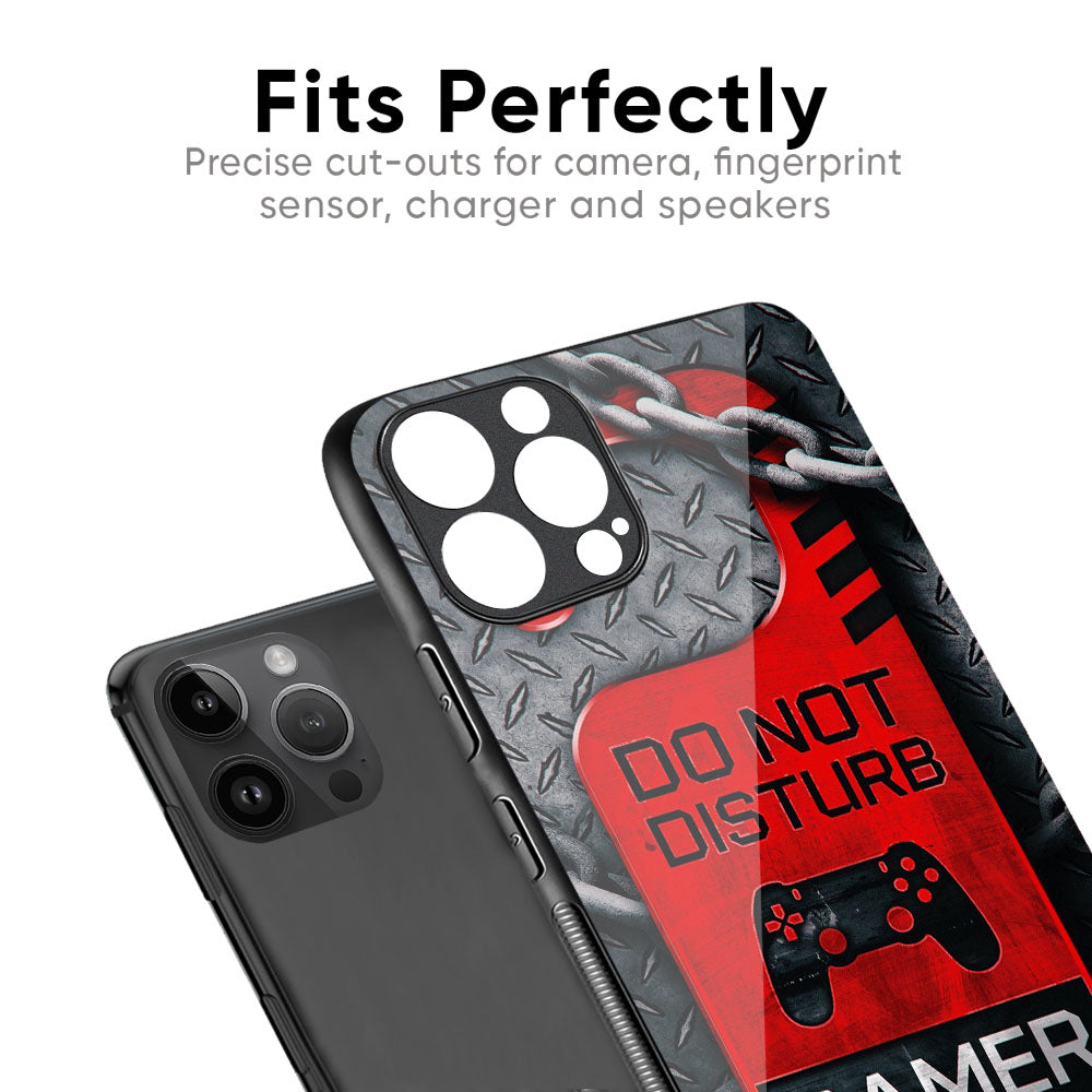 Do No Disturb Glass Case For iPhone 17 Pro Max