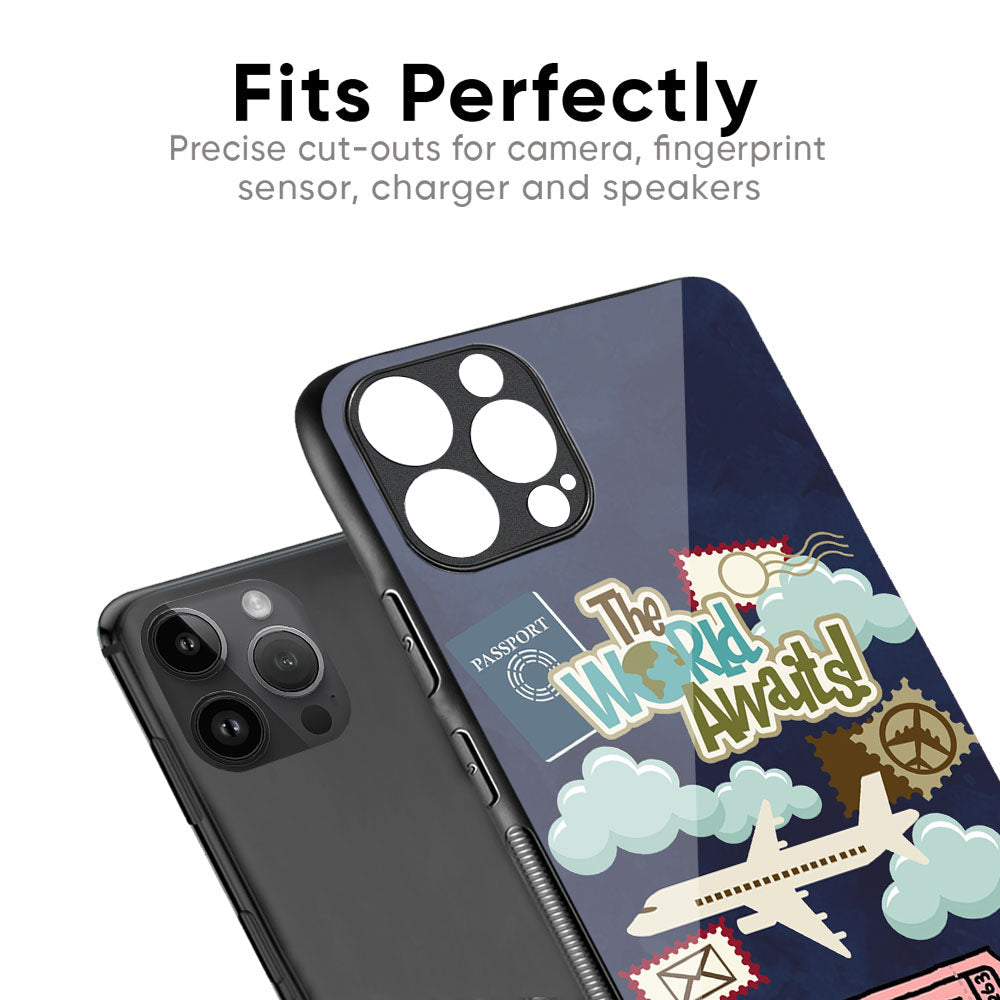 Tour The World Glass Case For iPhone 17 Pro Max