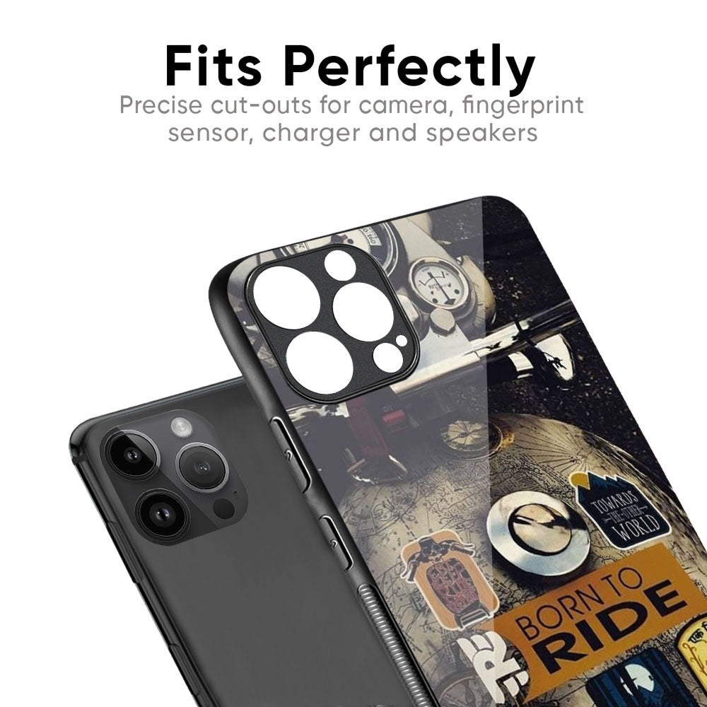 Ride Mode On Glass Case for iPhone 17 Pro Max