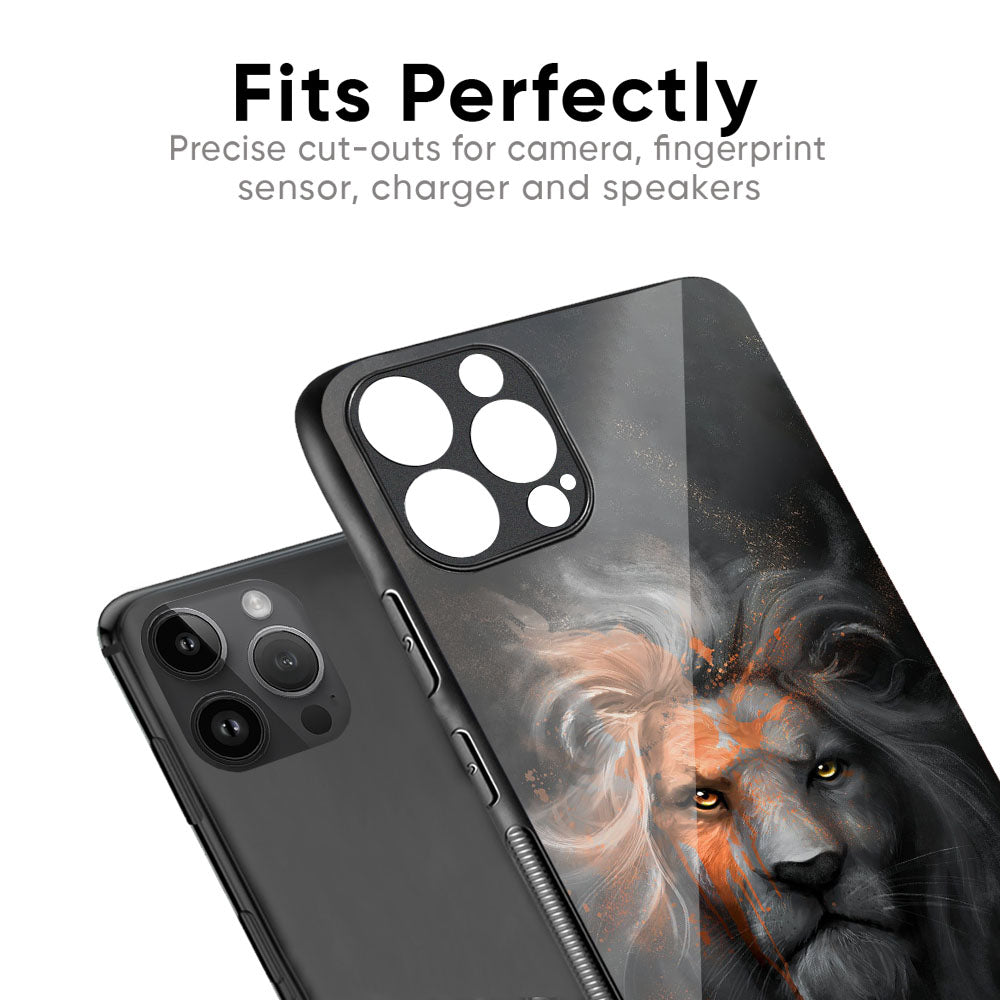 Devil Lion Glass Case for iPhone 17 Pro Max