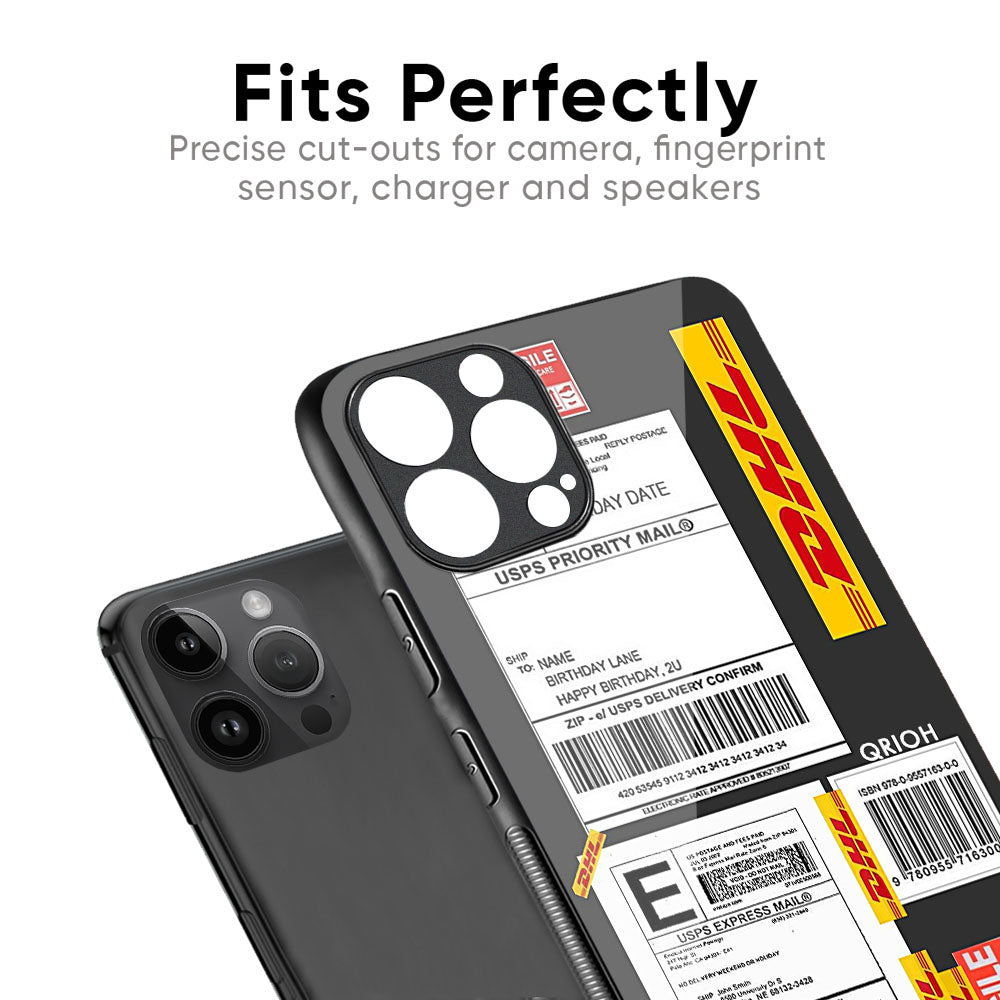Cool Barcode Label Glass Case For iPhone 17 Pro Max