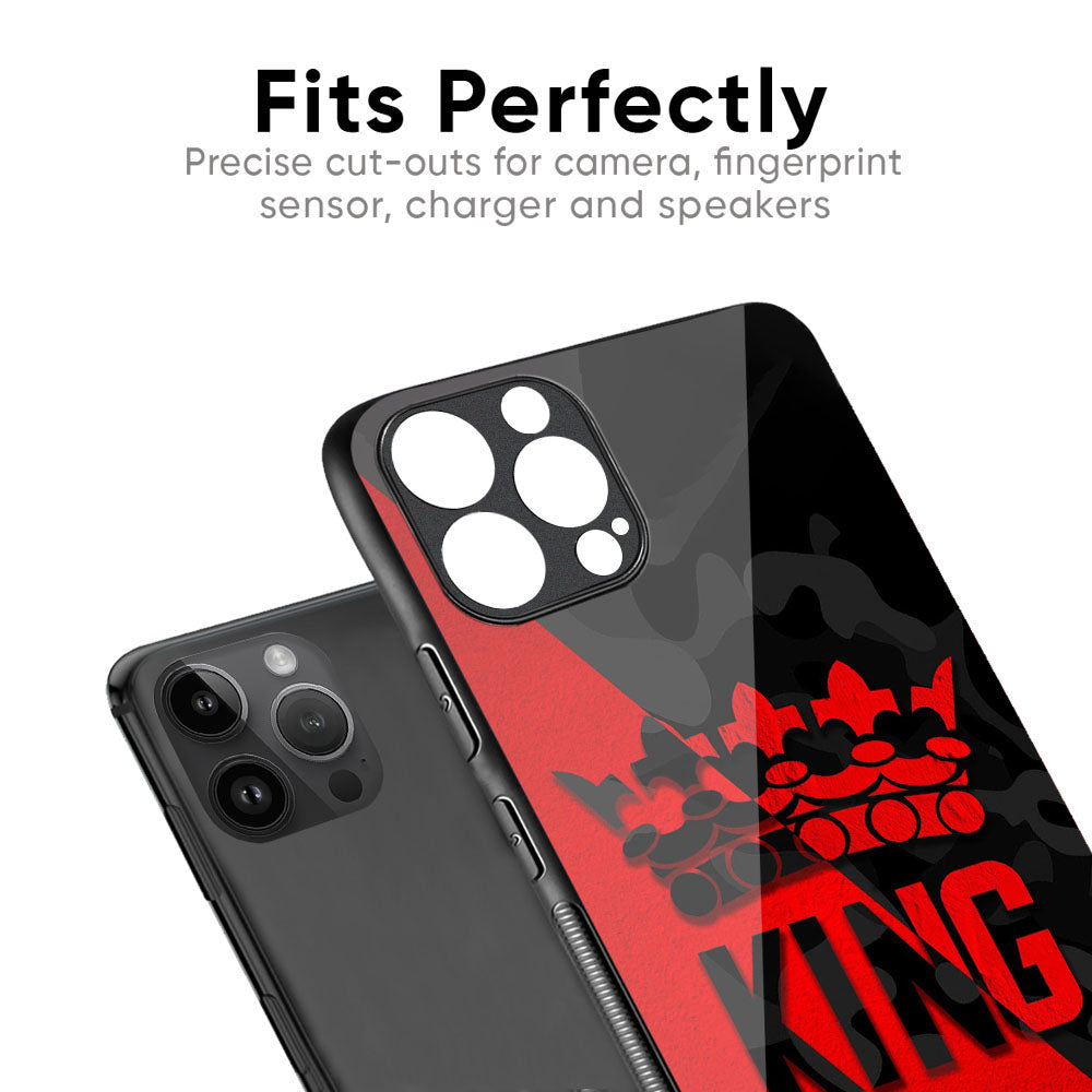 I Am A King Glass Case for iPhone 17 Pro Max