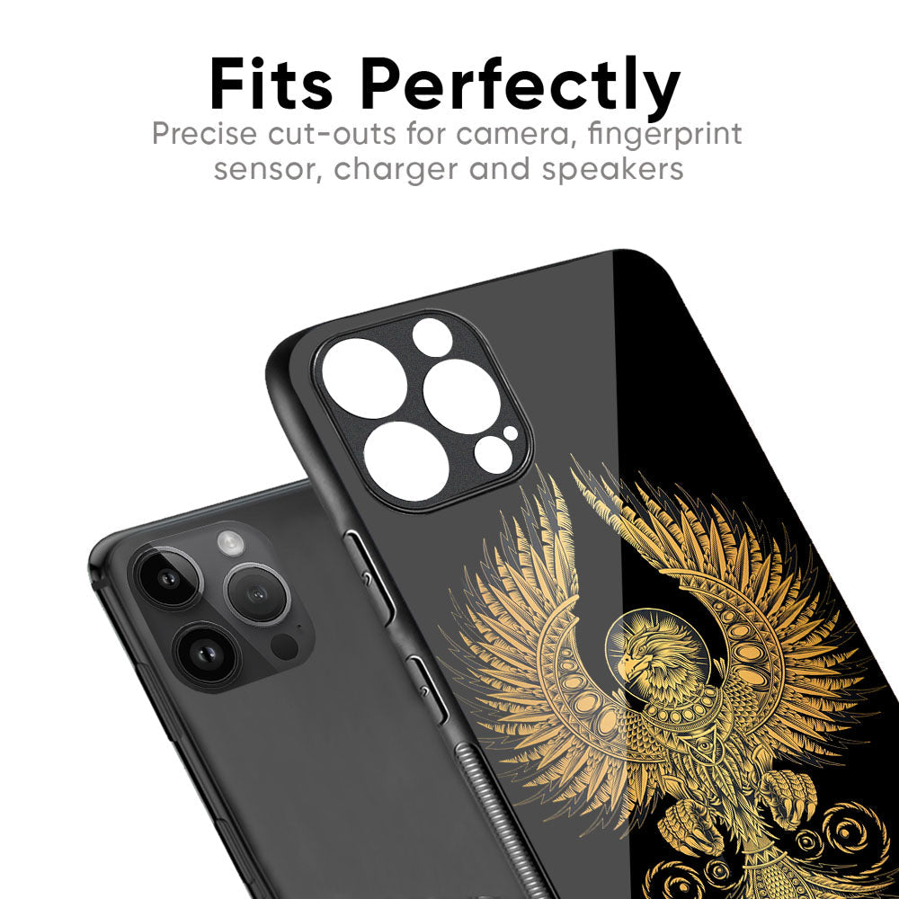 Mythical Phoenix Art Glass Case for iPhone 17 Pro Max