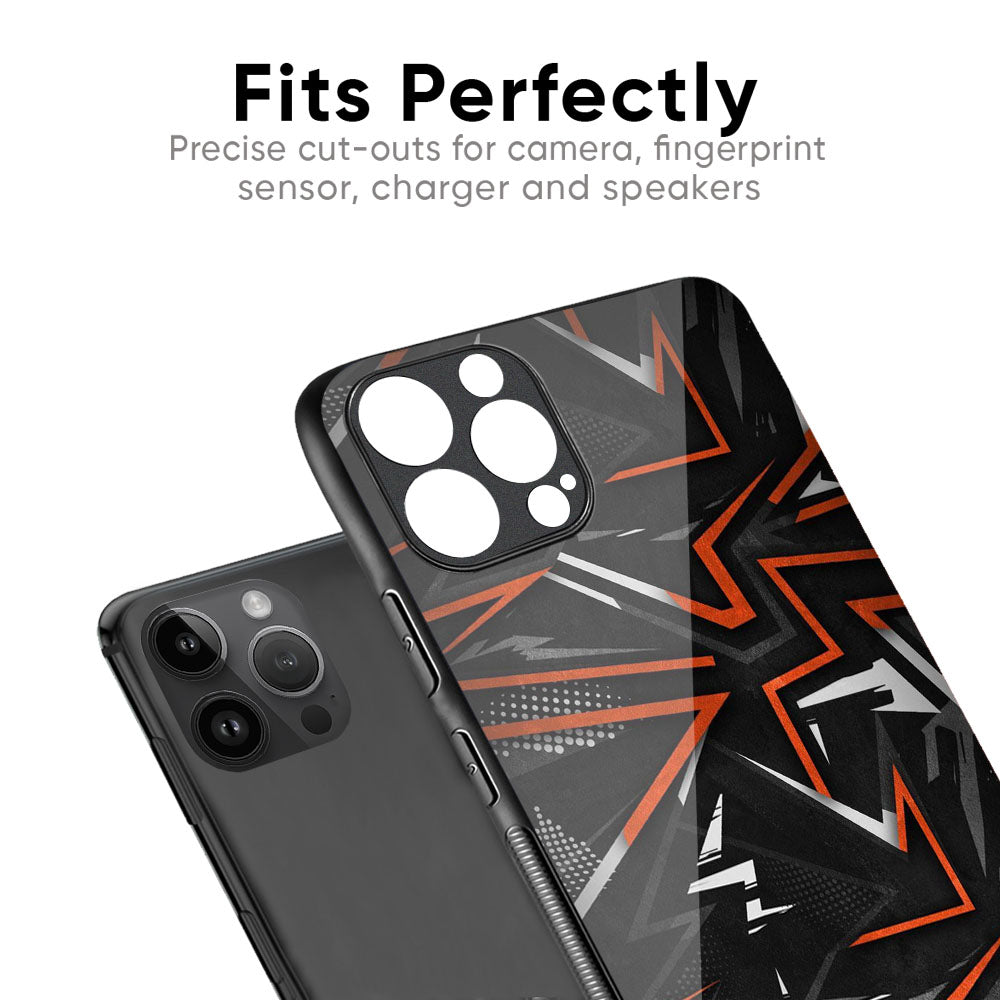 Vector Art Glass Case for iPhone 17 Pro Max