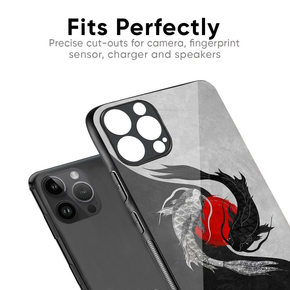 Japanese Art Glass Case for iPhone 17 Pro Max