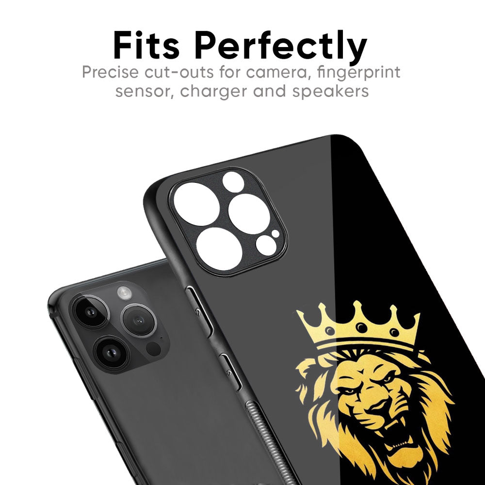 Lion The King Glass Case for iPhone 17 Pro Max