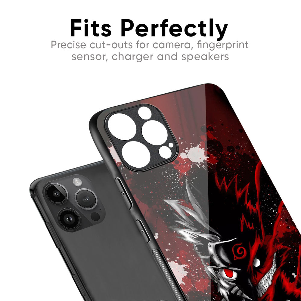 Dark Character Glass Case for iPhone 17 Pro Max