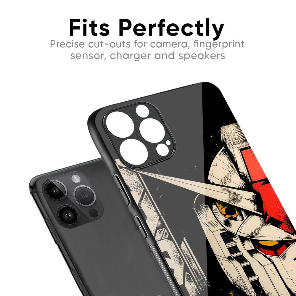 Transformer Art Glass Case for iPhone 17 Pro Max