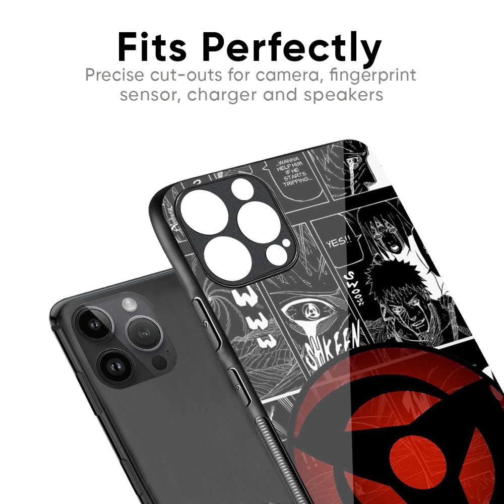Sharingan Glass Case for iPhone 17 Pro Max