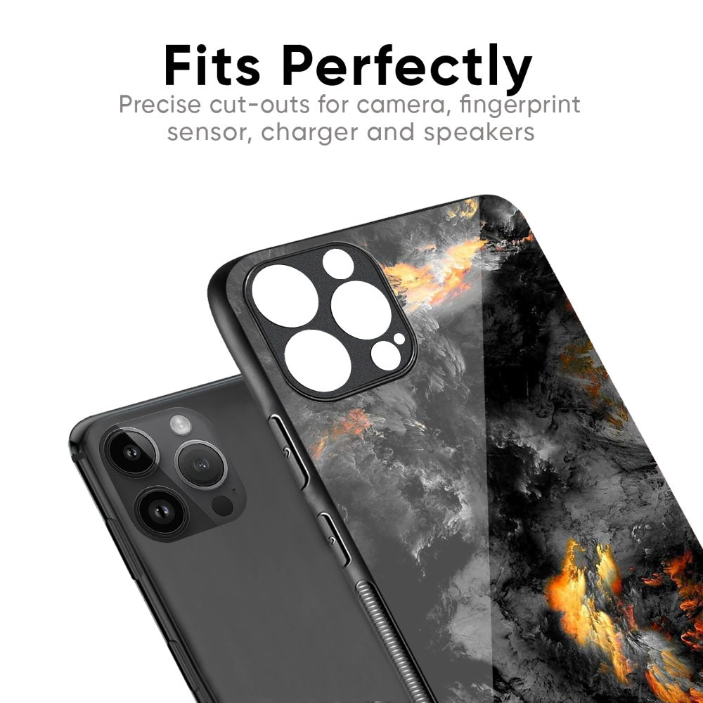 Lava Explode Glass Case for iPhone 17 Pro Max