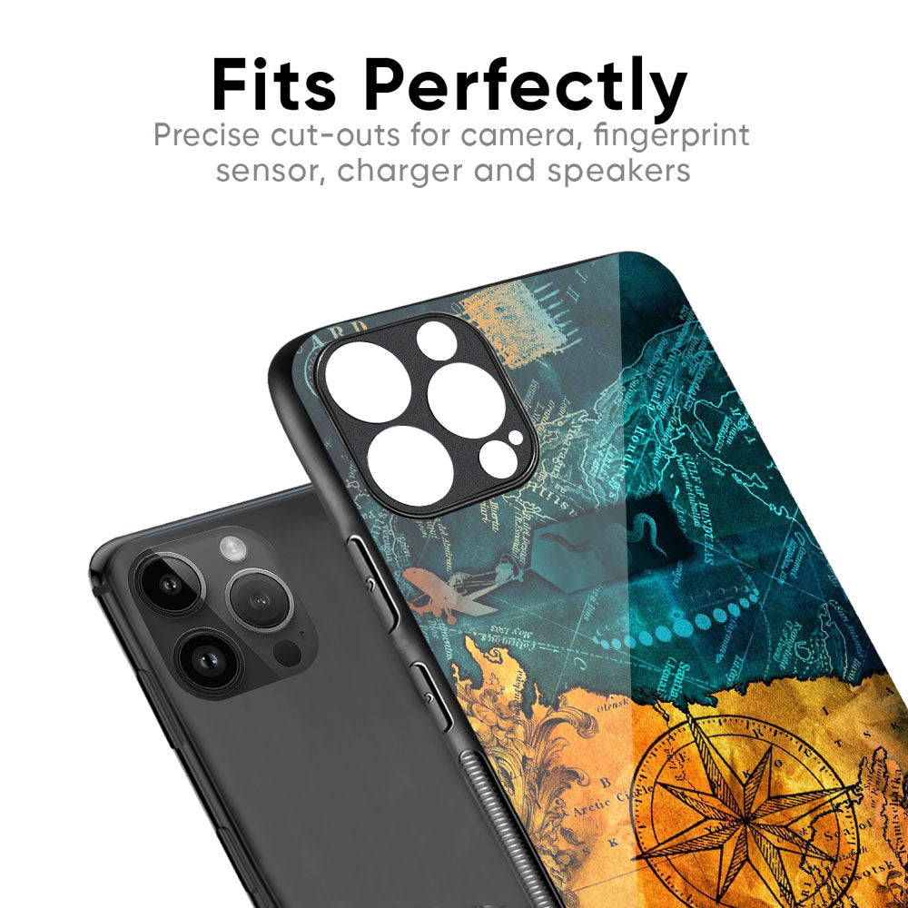 Architecture Map Glass Case for iPhone 17 Pro Max