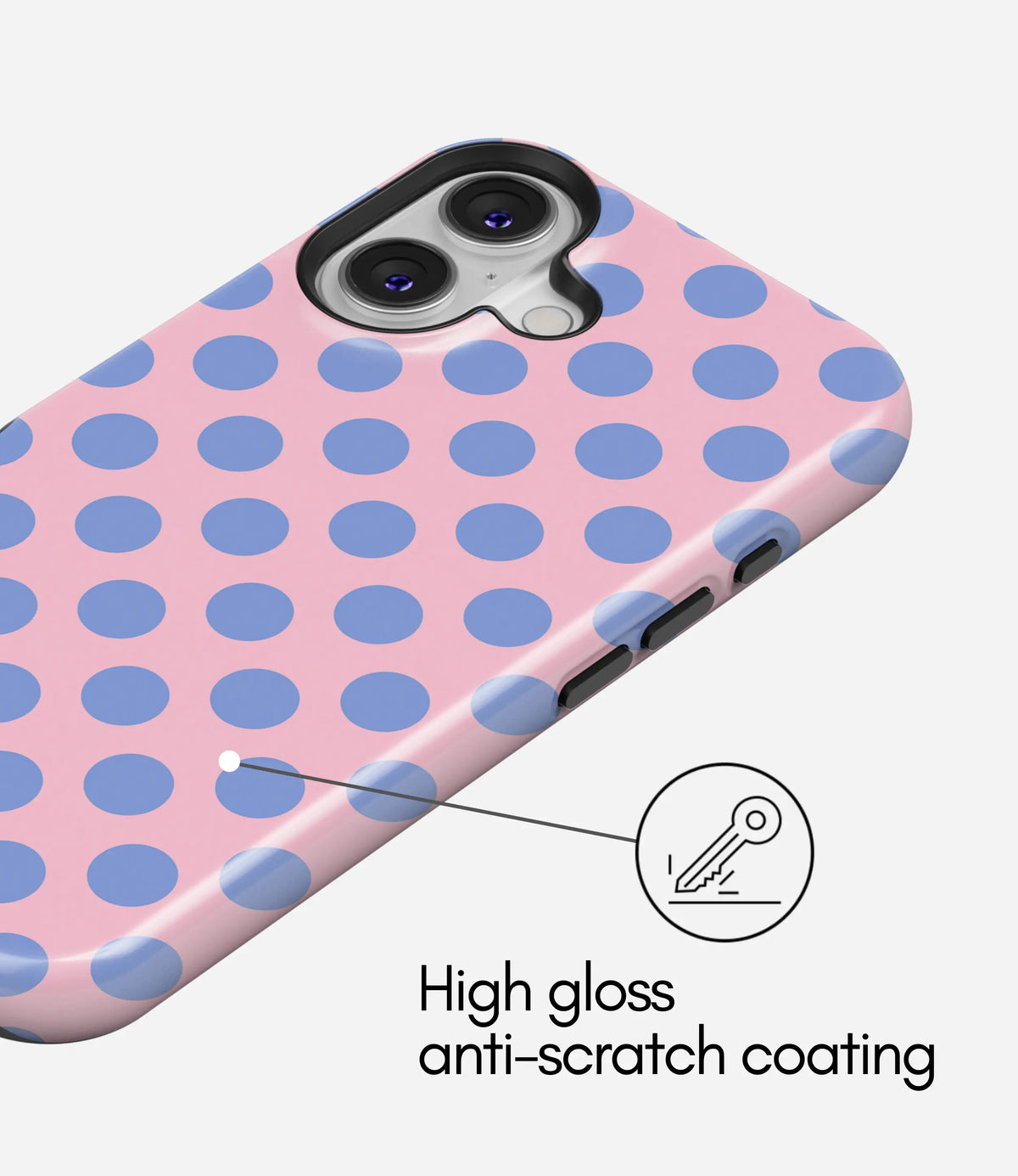 Berry Pop Premium Tough Shining Phone Case (Double Layer) Available For All iPhone Models