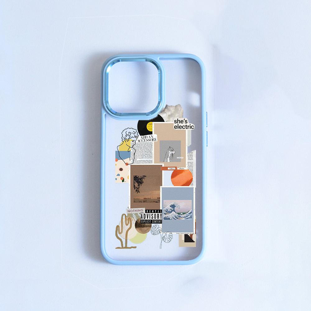 She's Electric Blue Border Case - Case On
