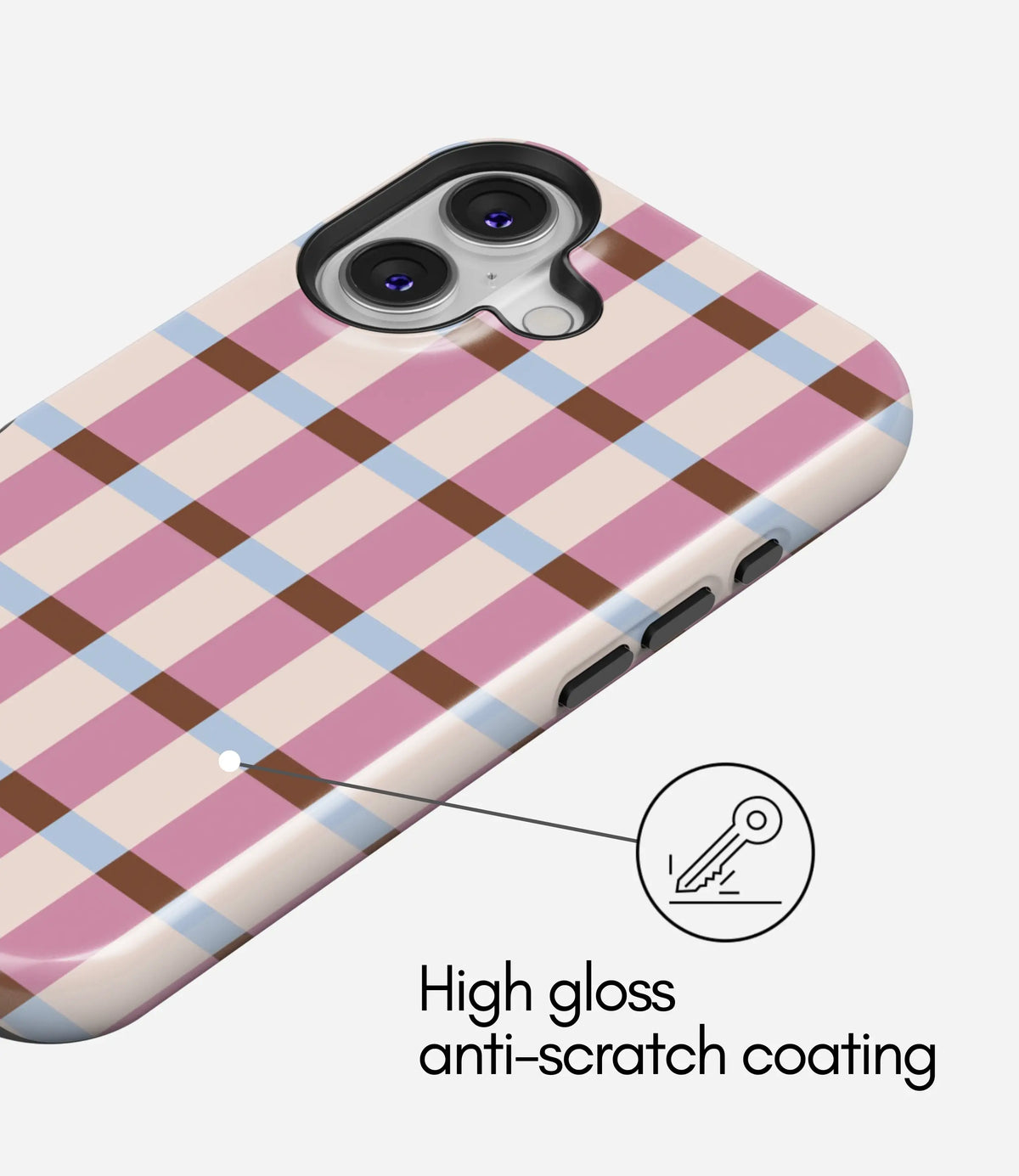 Cherry Dot Premium Tough Shining Phone Case (Double Layer) Available For All iPhone Models