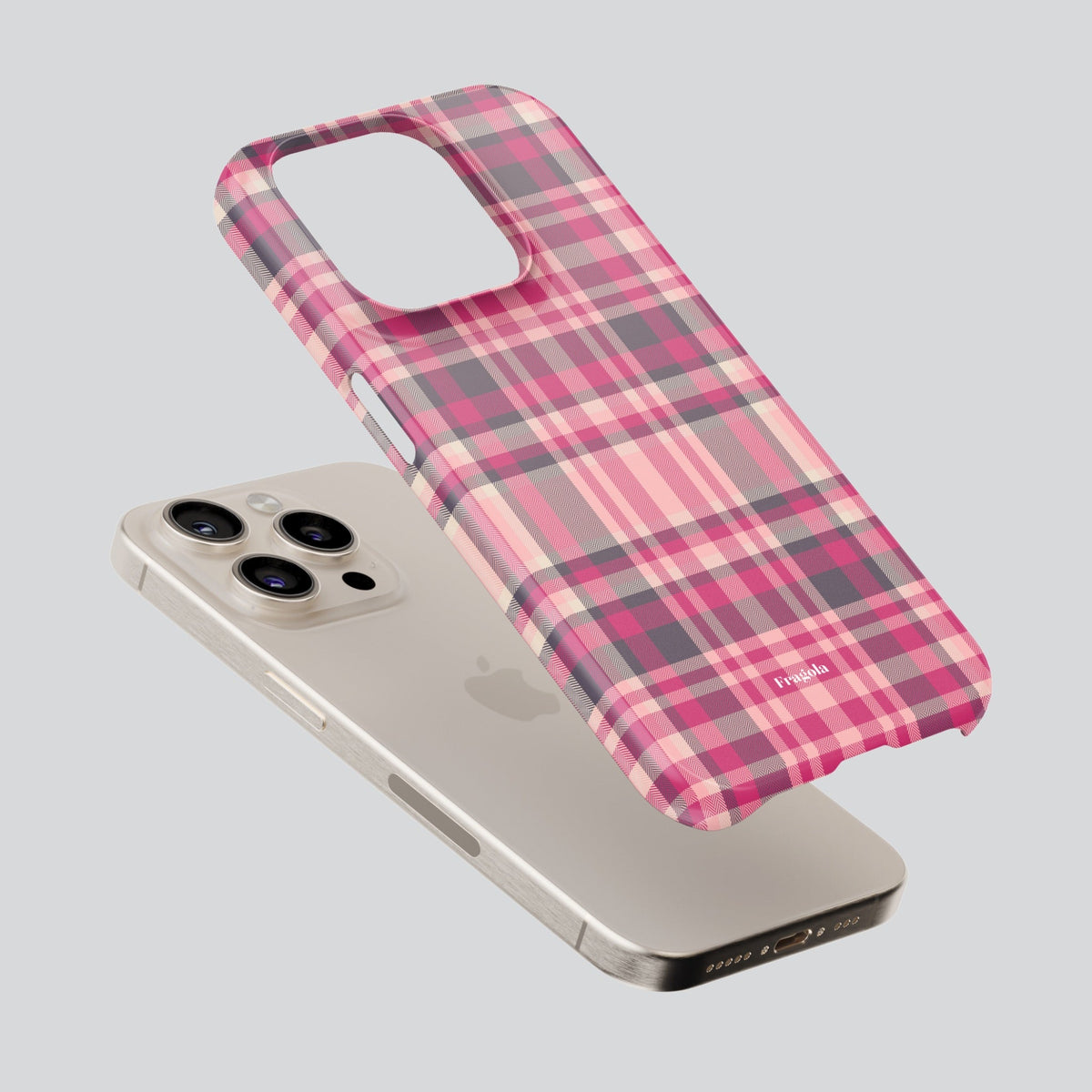 Plum Premium Tough Shining Phone Case (Double Layer) Available For All iPhone Models