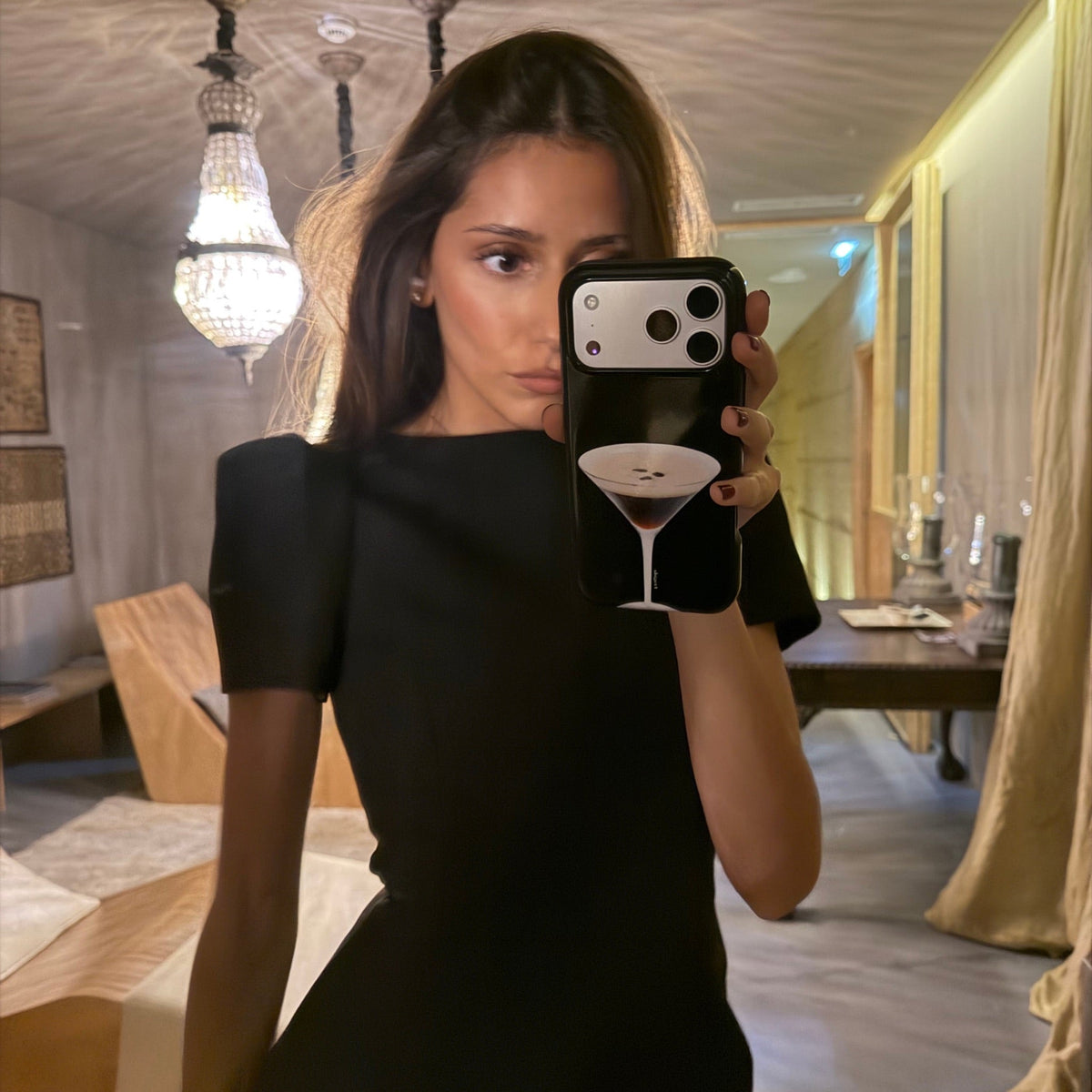 Espresso Premium Tough Shining Phone Case (Double Layer) Available For All iPhone Models