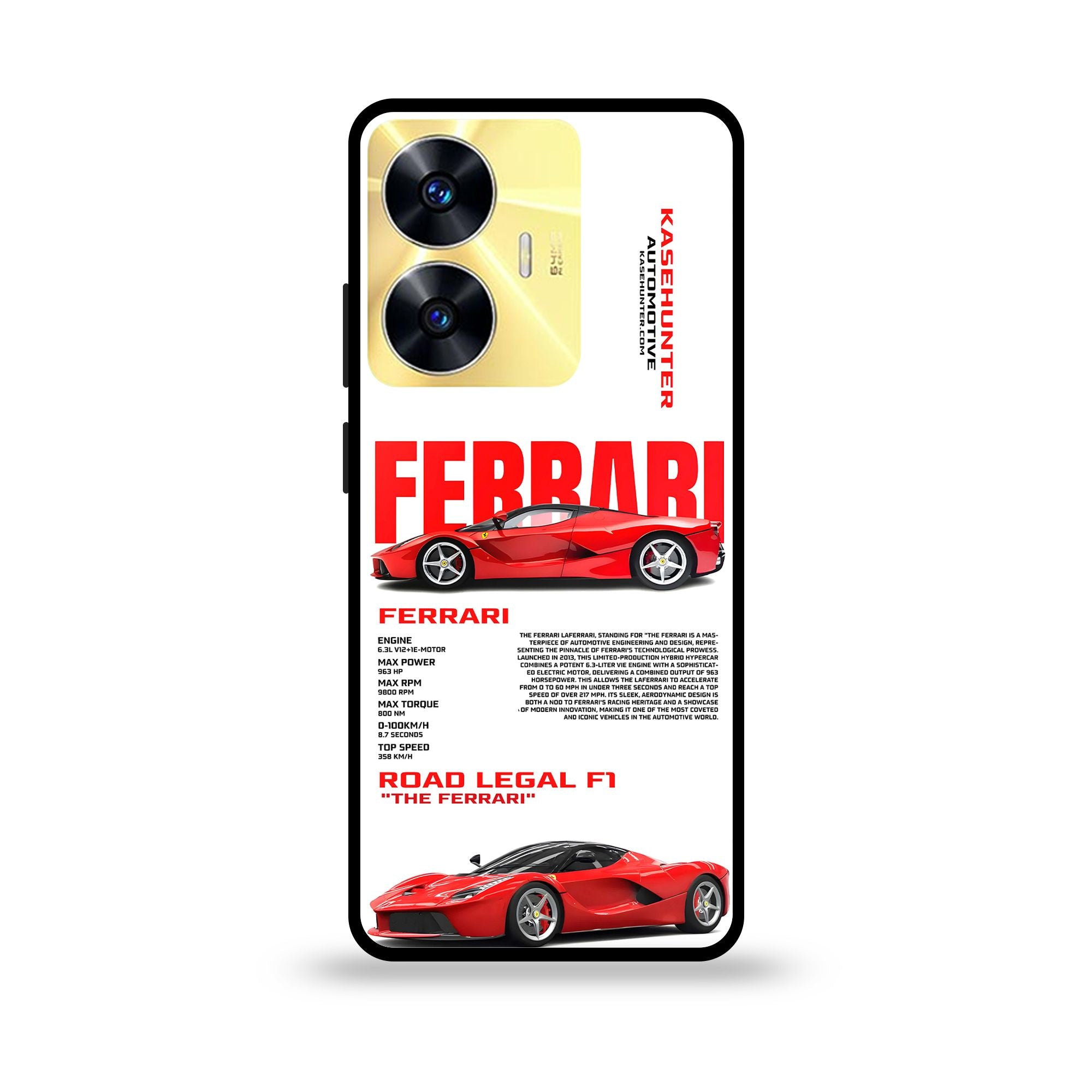 Realme C55 - Wallpaper 163 - Premium Printed Glossy Phone Case