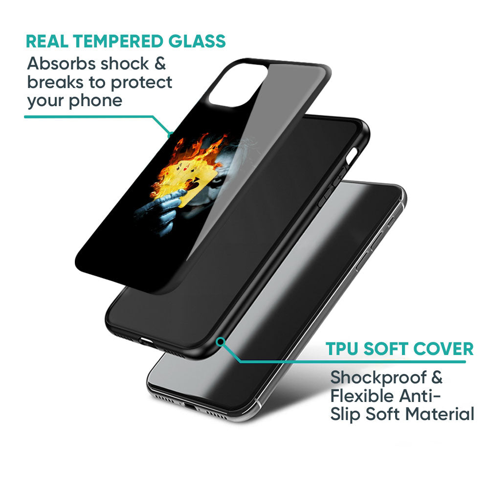 AAA Joker Glass Case for iPhone 17 Pro Max