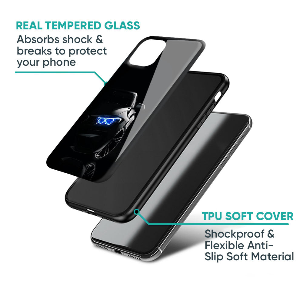 Car In Dark Glass Case for iPhone 17 Pro Max