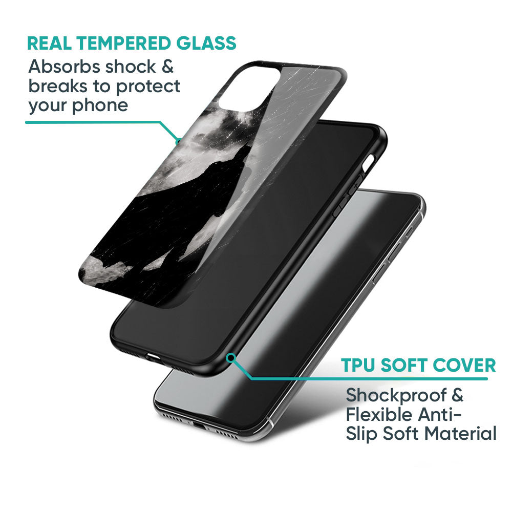 Dark Warrior Hero Glass Case for iPhone 17 Pro Max