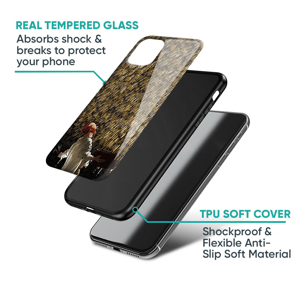 Rain Festival Glass Case for iPhone 17 Pro Max