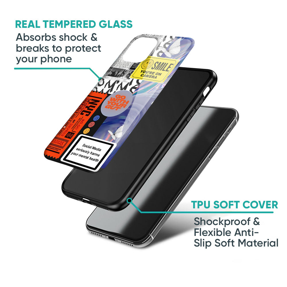 Smile for Camera Glass Case for iPhone 17 Pro Max