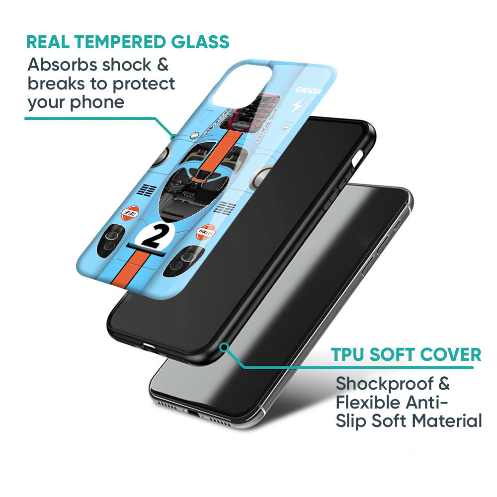 Race Laboratory Glass Case for iPhone 17 Pro Max