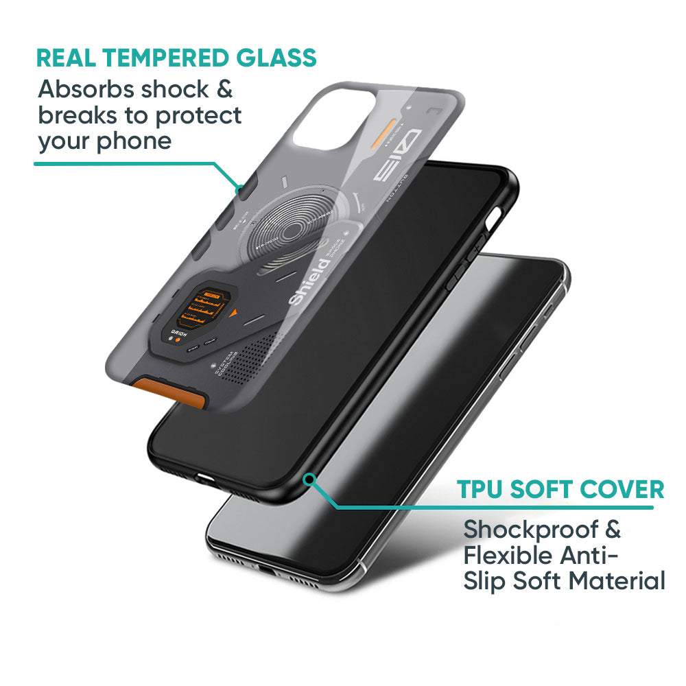 Tech Lifestyle Glass Case for iPhone 17 Pro Max