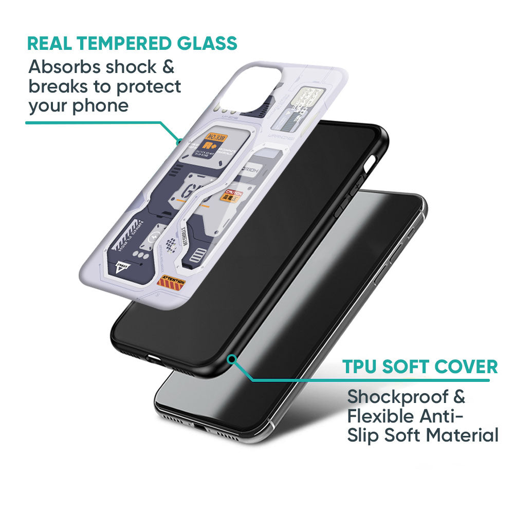 Tech Savvy Glass Case for iPhone 17 Pro Max