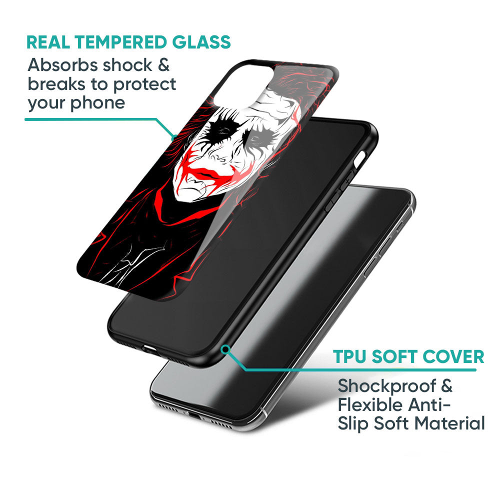 Life In Dark Glass Case For iPhone 17 Pro Max