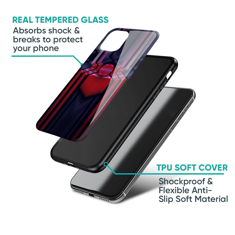 Super Art Logo Glass Case For iPhone 17 Pro Max