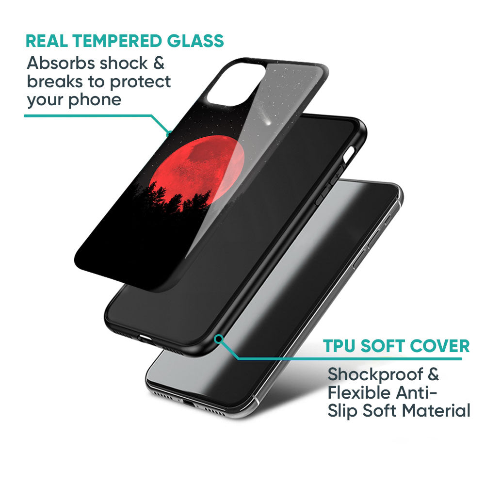 Moonlight Aesthetic Glass Case For iPhone 17 Pro Max