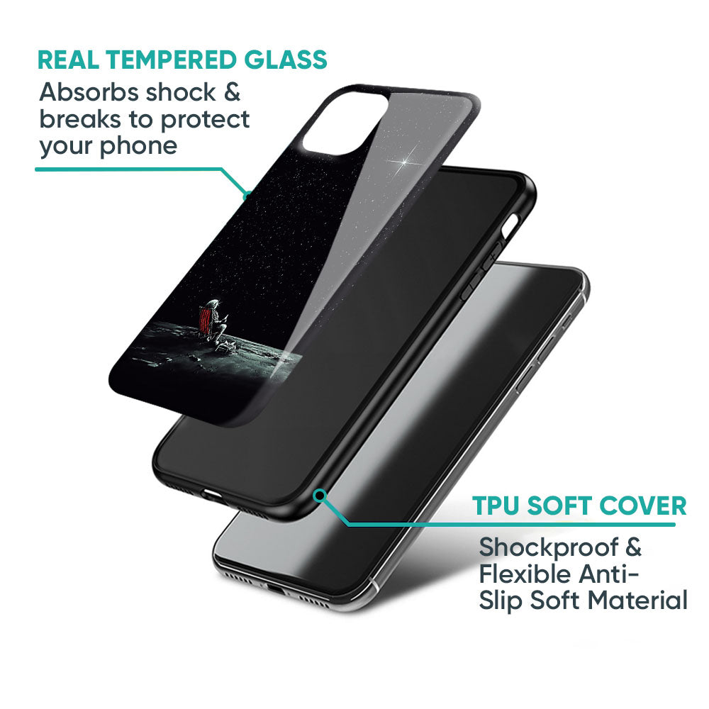 Relaxation Mode On Glass Case For iPhone 17 Pro Max